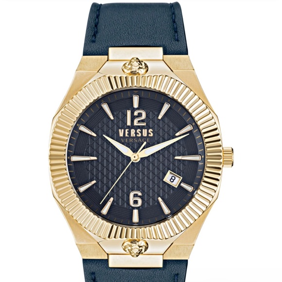 Versus Versace Watch Gold  and Blue - Picture 1 of 4